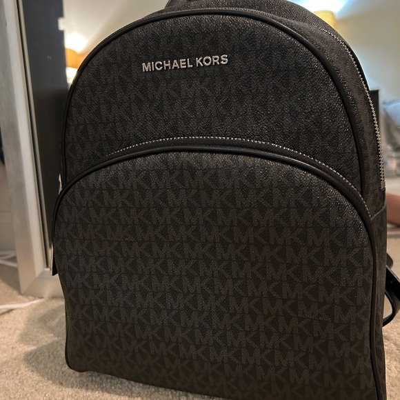 Michael Kors Black Backpack - Picture 1 of 3